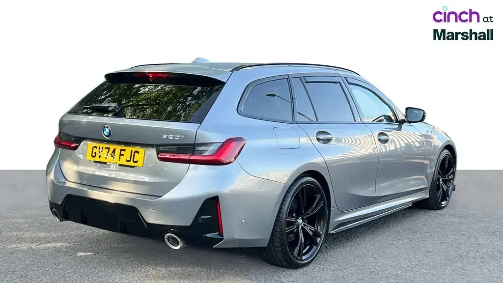 Used BMW 320 M Sport 184 HP (135 kW) 2025 Skyscraper grey metallic Estate