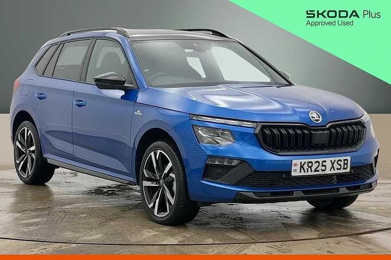 Used Skoda Kamiq Monte Carlo 110 HP (80 kW) 2025 Race blue metallic SUV