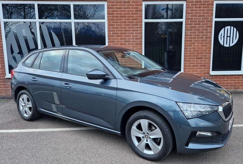 Grey Used 2021 Skoda Scala SE Hatchback | £9,400 (Fair price) - Image 1/4