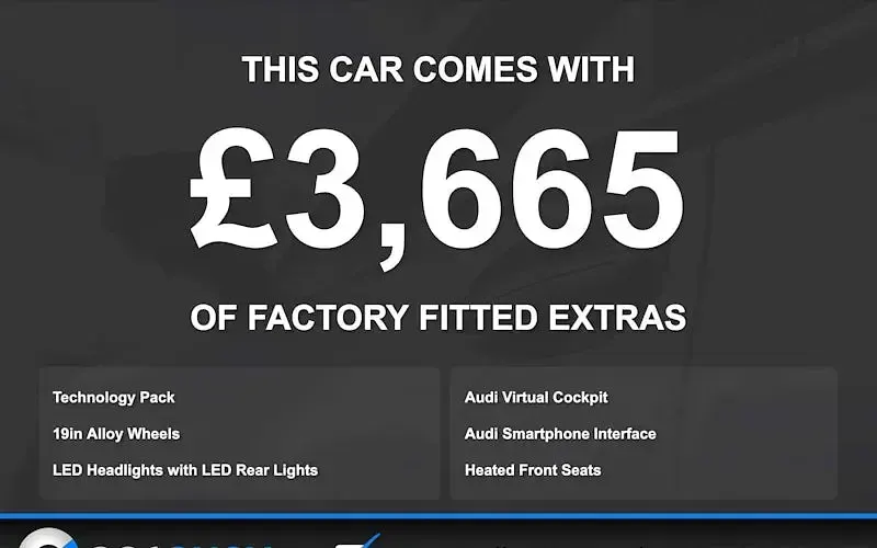 Used Audi A5 S-Line 252 HP (185 kW) 2018 Grey Coupe