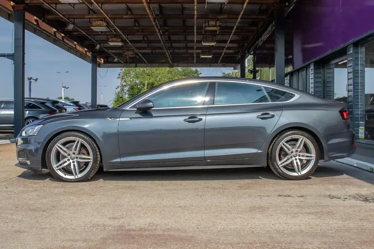Used Audi A5 Sportback S-Line 150 HP (110 kW) 2019 Grey Hatchback