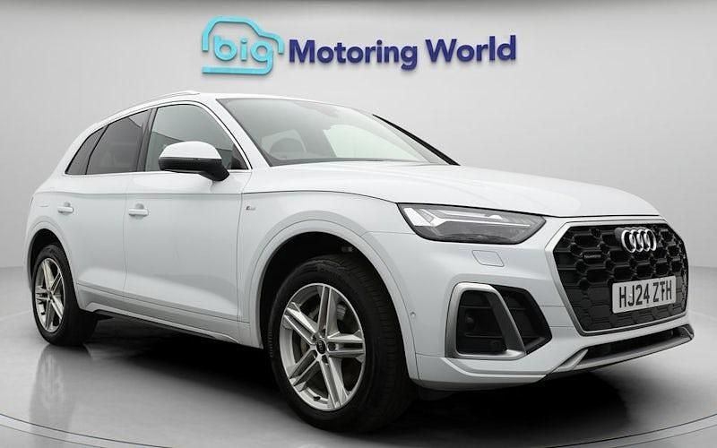 Used Audi Q5 S-Line 299 HP (219 kW) 2024 White SUV