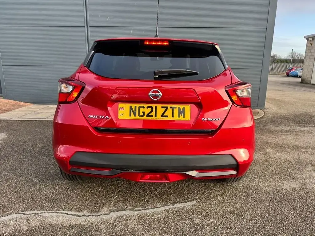 Used Nissan Micra 2021 Red Hatchback