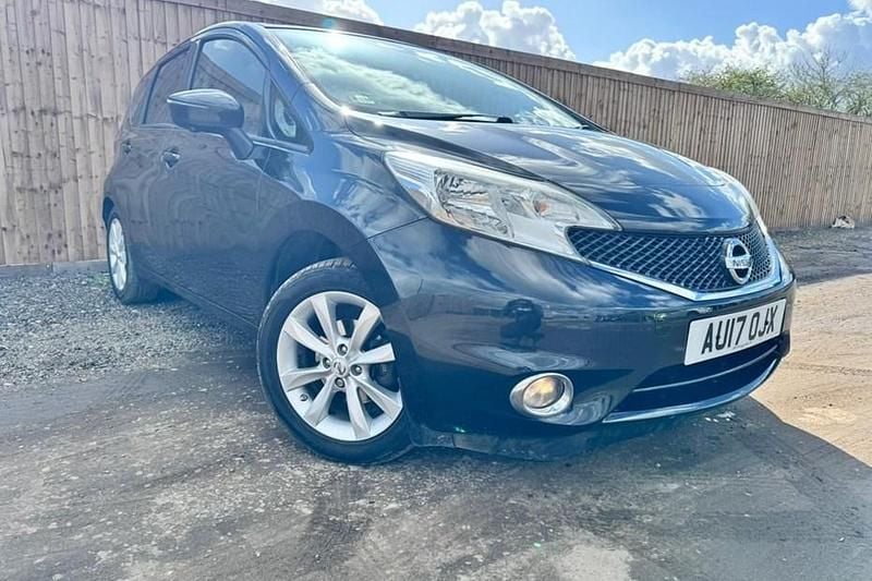 Used Nissan Note S 98 HP (72 kW) 2017 Black Hatchback