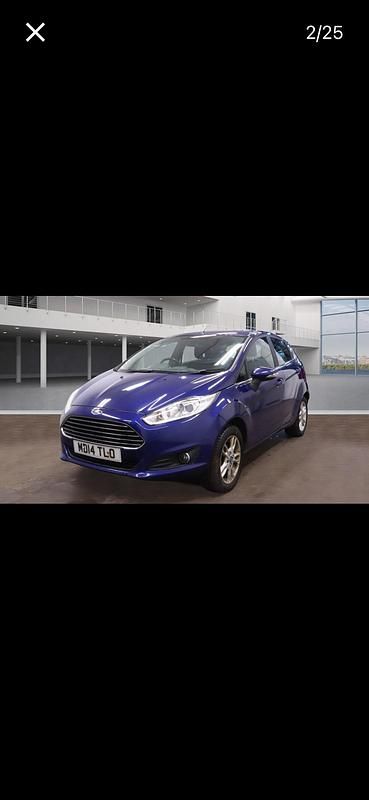Used Ford Fiesta Zetec 75 HP (55 kW) 2014 Blue Hatchback