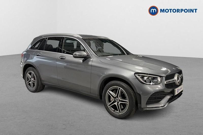 Grey Used 2021 Mercedes GLC300 AMG line Estate | £28,849 (Super price) - Image 1/4