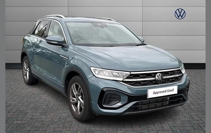 Used VW T-Roc R-line 150 HP (110 kW) 2023 Blue SUV