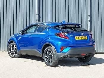 Second-hand Toyota C-HR Design 122 CP (89 kW) 2020 Albastru SUV