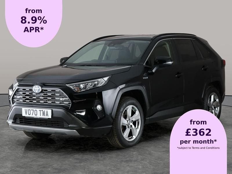 Black Used 2020 Toyota RAV4 Hybrid Design SUV | £23,669 (Good price) - Image 1/2