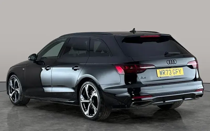 Used Audi A4 Black Edition 150 HP (110 kW) 2023 Black Estate