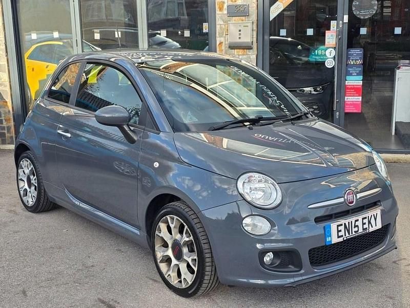 Used Fiat 500 S 69 HP (50 kW) 2015 Grey Hatchback