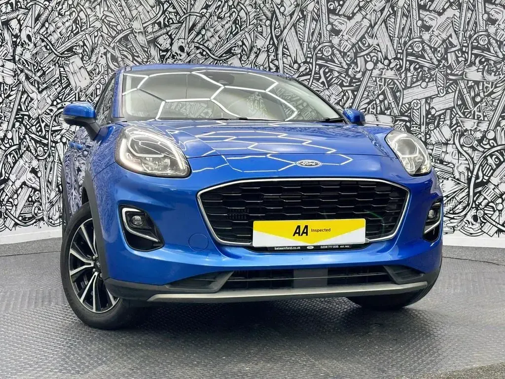 Used Ford Puma Titanium 125 HP (91 kW) 2021 Blue SUV