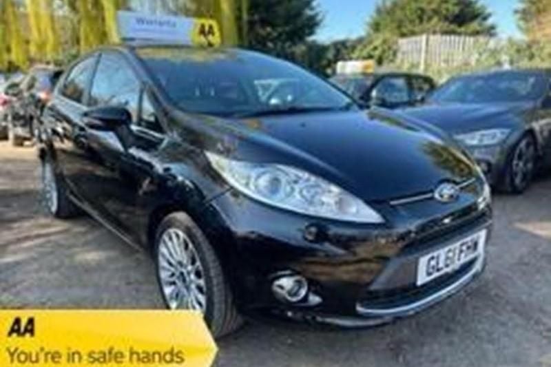 Used Ford Fiesta Titanium 118 HP (86 kW) 2011 Black Hatchback