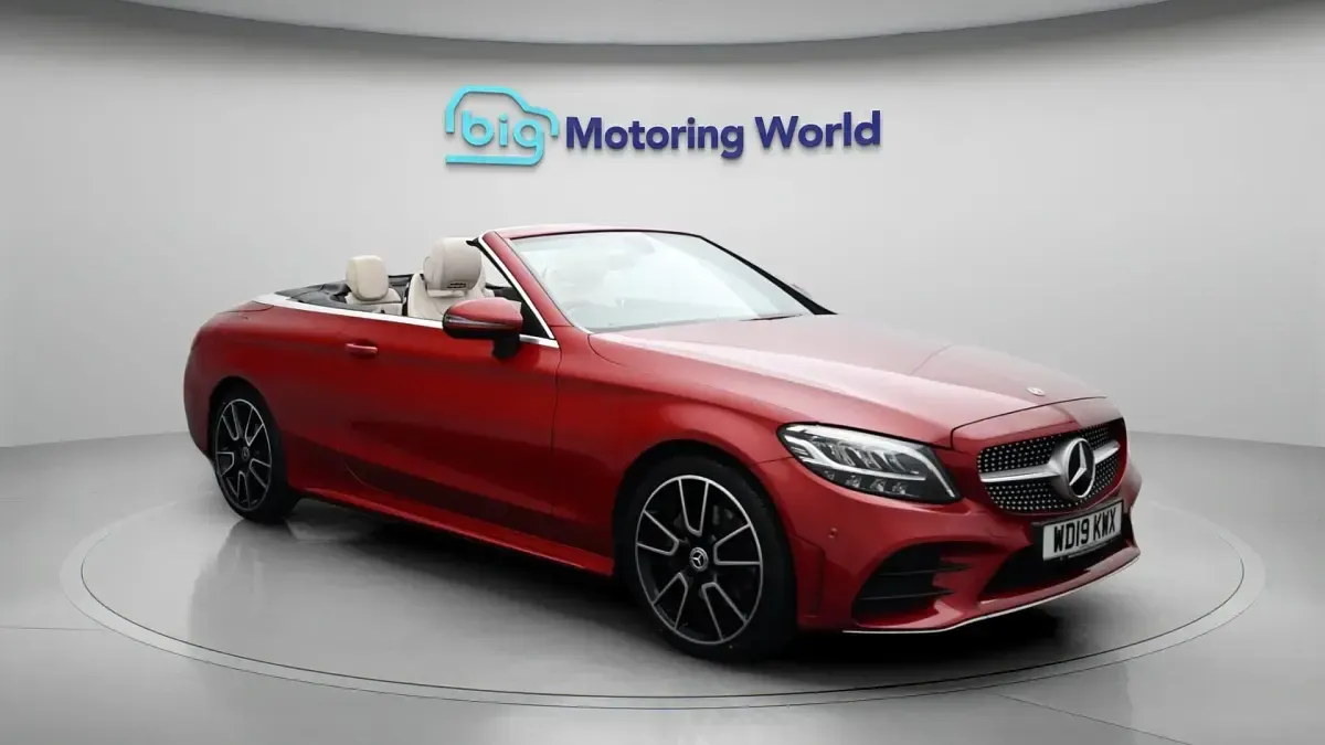 Used Mercedes C200 AMG line 198 HP (145 kW) 2019 Cabriolet