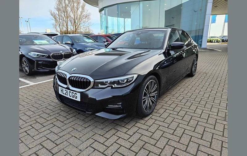 Used BMW 320e M Sport 187 HP (137 kW) 2021 Black Sedan