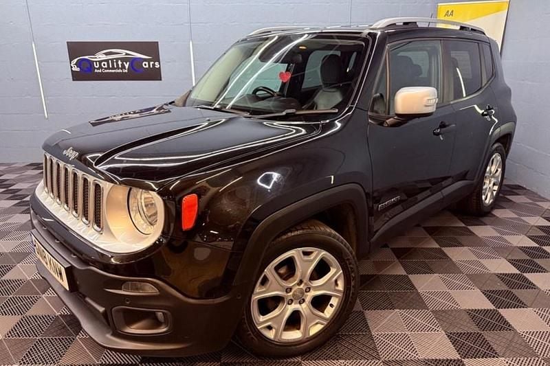 Black Used 2018 Jeep Renegade Limited SUV | £7,995 (Fair price) - Image 1/1