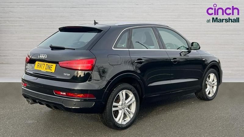 Used Audi Q3 S-Line 150 HP (110 kW) 2017 Black SUV