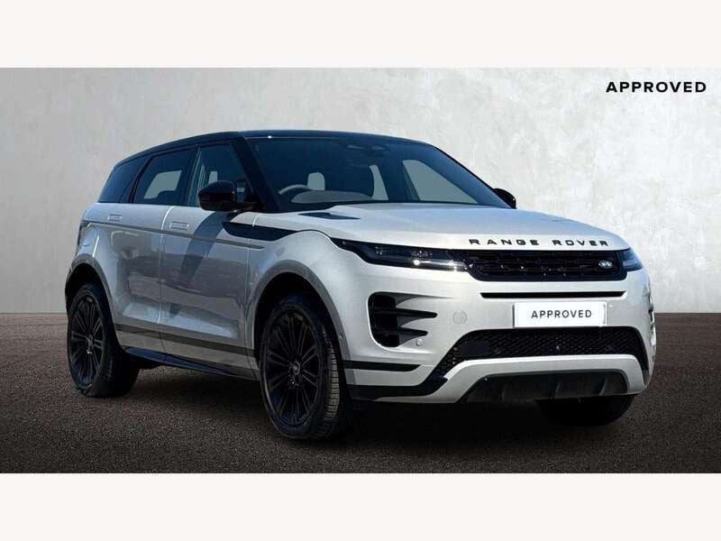 Seoul pearl silver Used 2025 Land Rover Range Rover evoque SE Dynamic SUV | £47,550 - Image 1/4