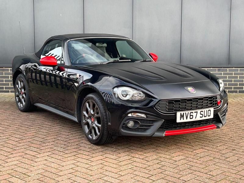 Black Used 2017 Abarth 124 Spider Cabriolet | £16,495 (Fair price) - Image 1/4