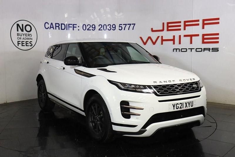 White Used 2021 Land Rover Range Rover evoque R-Dynamic SUV | £18,988 (Good price) - Image 1/4