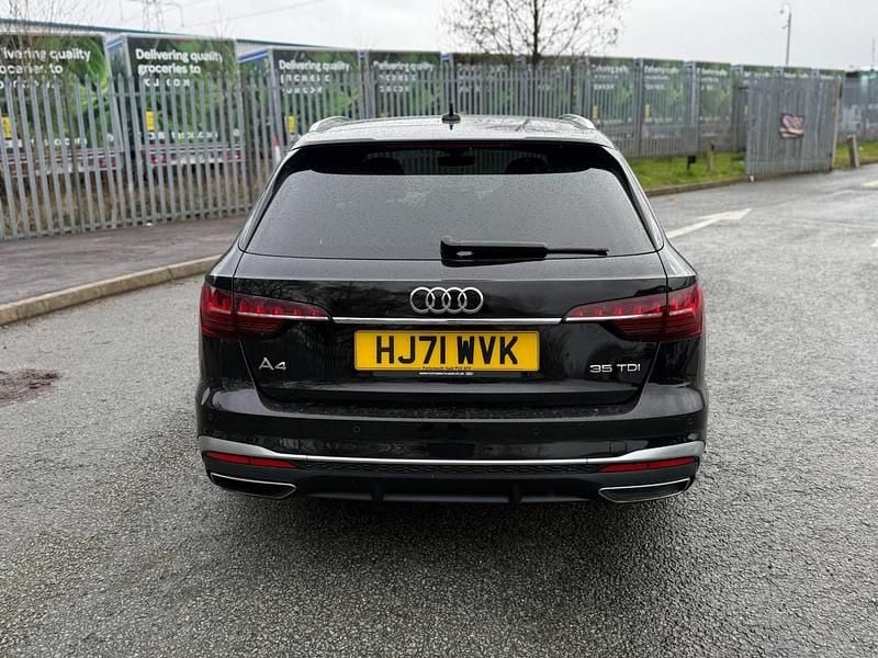 Begagnad Audi A4 S-Line 163 HK (119 kW) 2021 Svart Kombi
