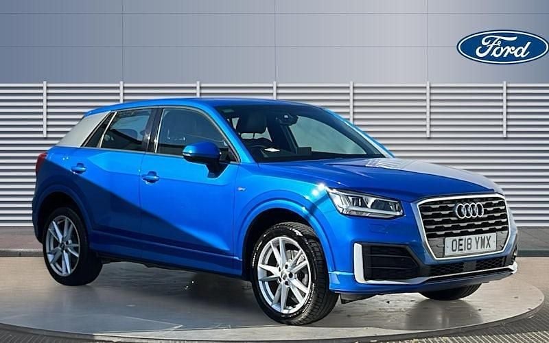 Used Audi Q2 S-Line 150 HP (110 kW) 2018 Blue SUV