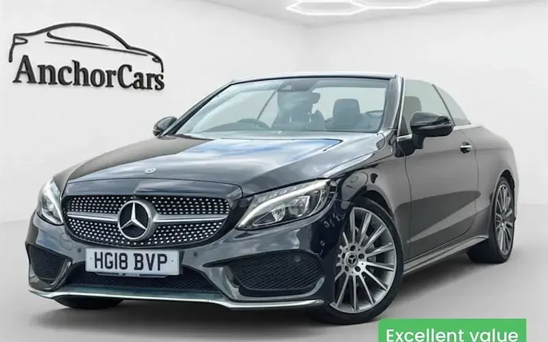 Begagnad Mercedes C200 AMG line 184 HK (135 kW) 2018 Cab