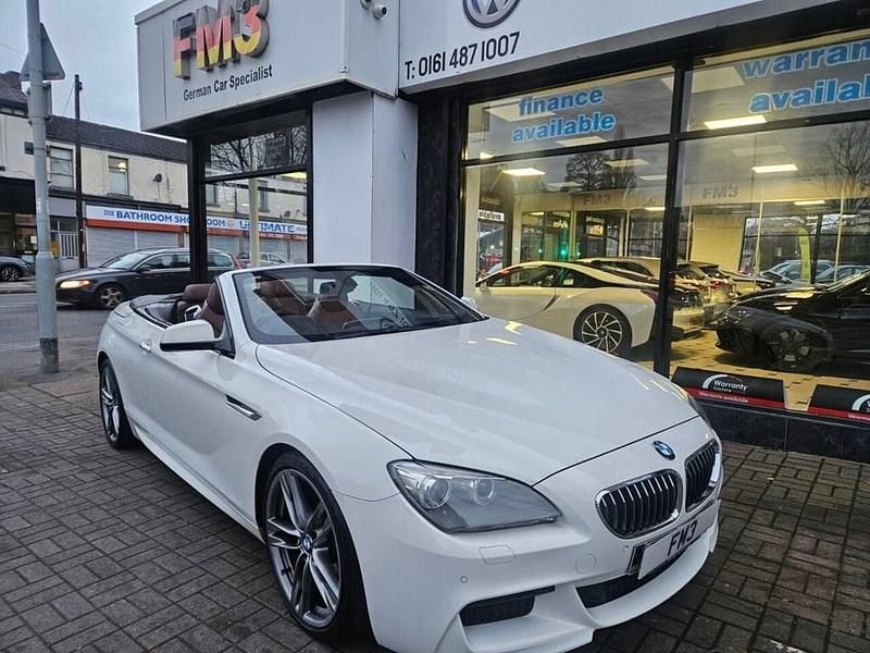 Used BMW 640 Cabriolet M Sport 313 HP (230 kW) 2012 White Cabriolet