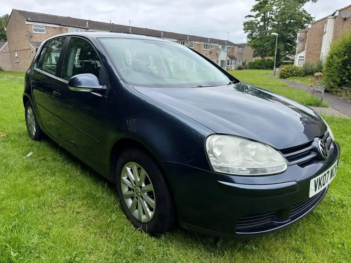 Used VW Golf V Match 2007 Blue Hatchback