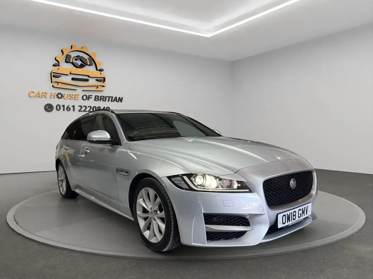 Used Jaguar XF Sportbrake R-Sport 2018 Silver Estate