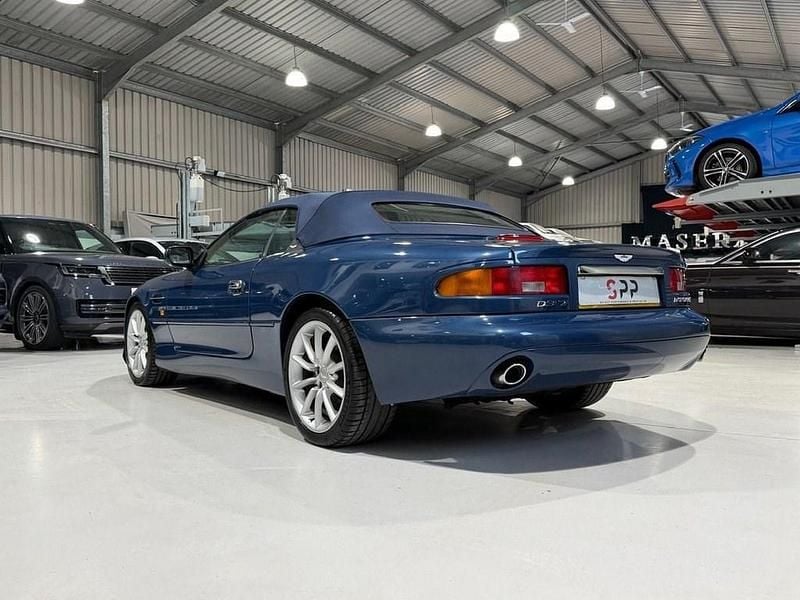 Used Aston Martin DB7 420 HP (308 kW) 2000 Blue Cabriolet