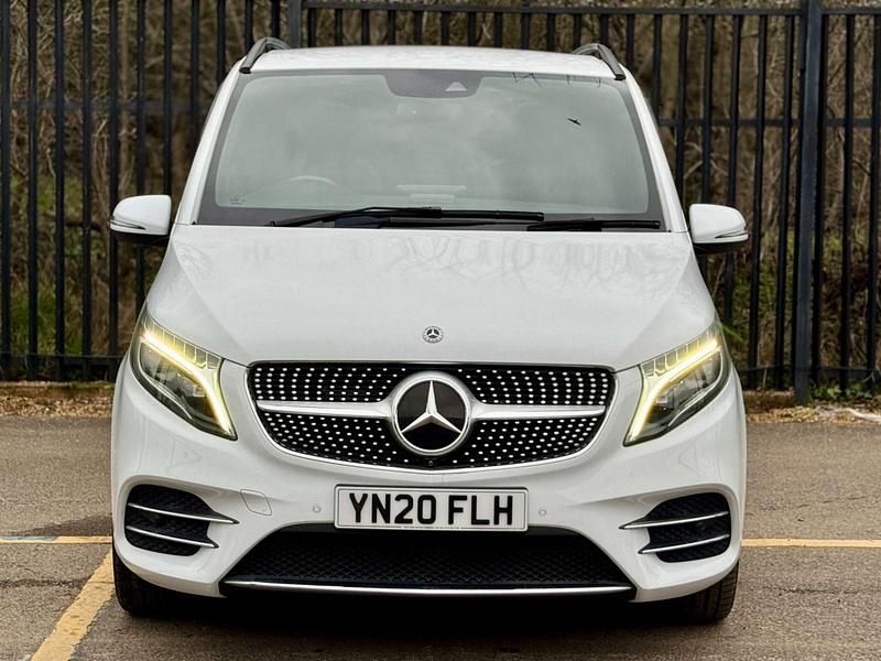 Used Mercedes V220 AMG line 163 HP (119 kW) 2020 White MPV