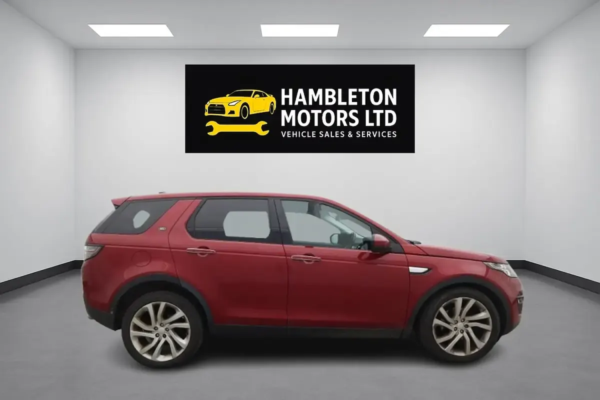 Used Land Rover Discovery Sport HSE Luxury 180 HP (132 kW) 2017 Red SUV