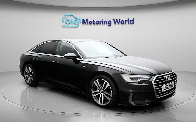 Used Audi A6 S-Line 204 HP (150 kW) 2021 Black Sedan