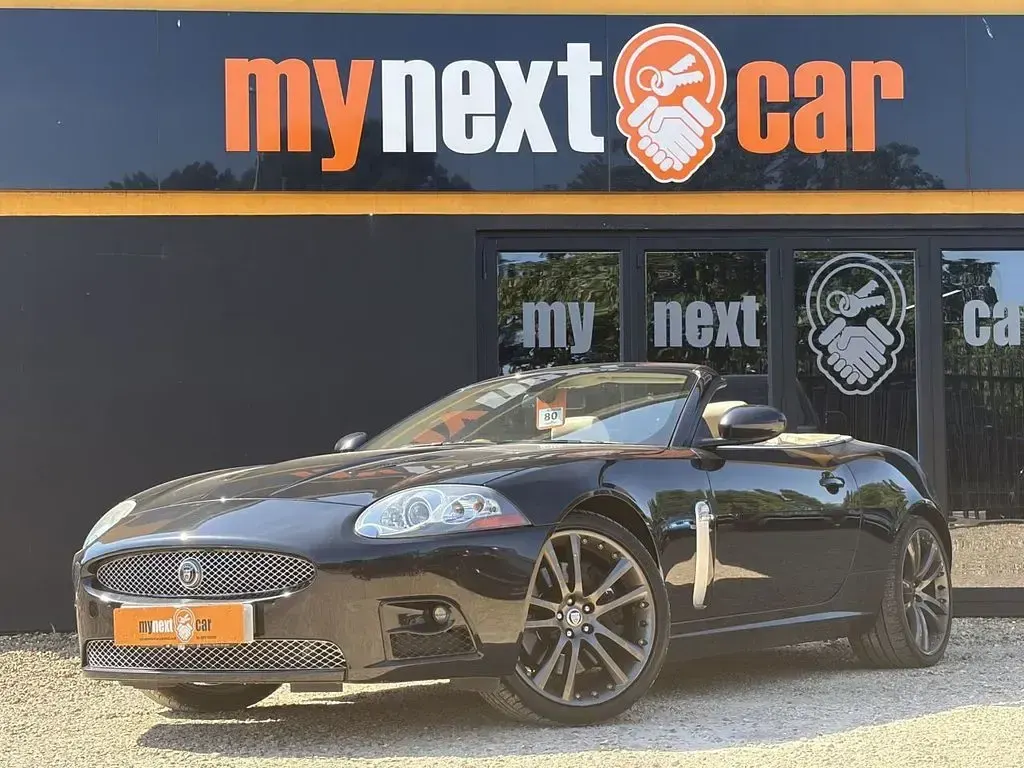 Used Jaguar XKR Supercharged 420 HP (308 kW) 2007 Black Cabriolet