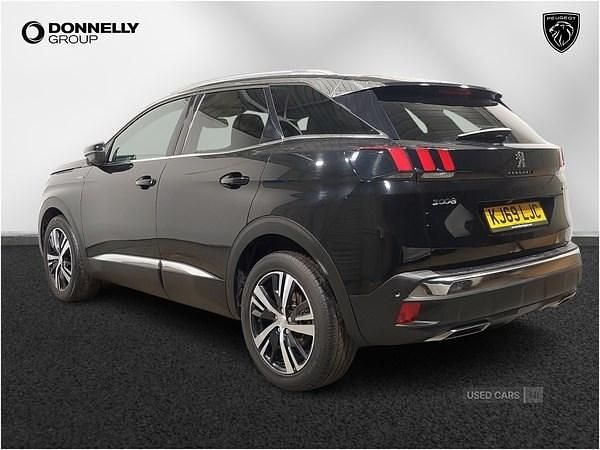 Used Peugeot 3008 GT-line 129 HP (94 kW) 2020 Black SUV