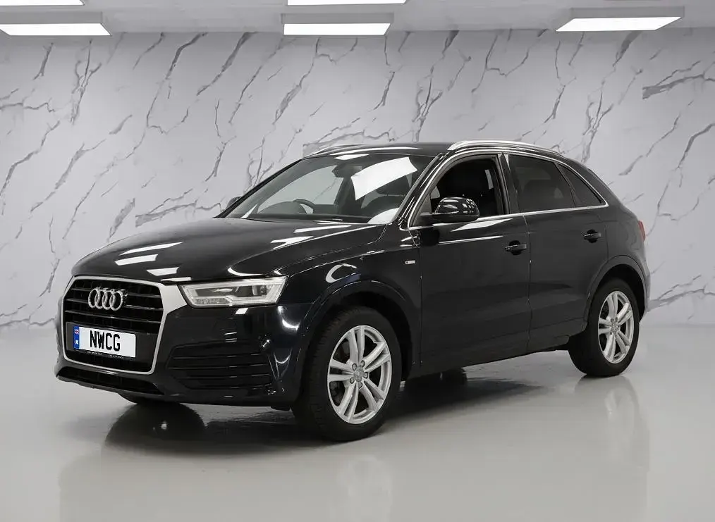 Used Audi Q3 S-Line 150 HP (110 kW) 2015 Black SUV