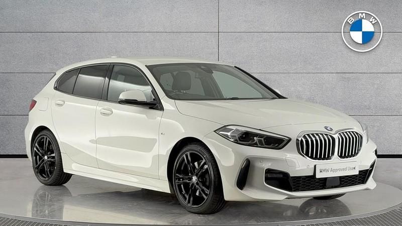 White Used 2021 BMW 116 M Sport Hatchback | £18,490 (Fair price) - Image 1/4