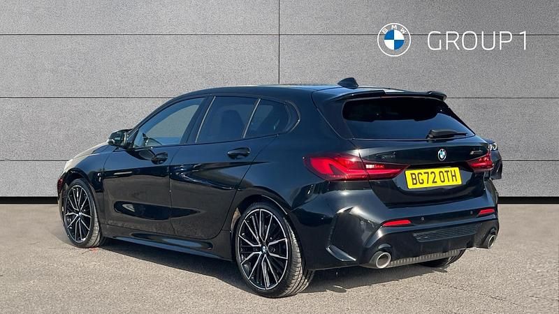 Used BMW M135 Comfort Edition 306 HP (225 kW) 2022 Black Hatchback