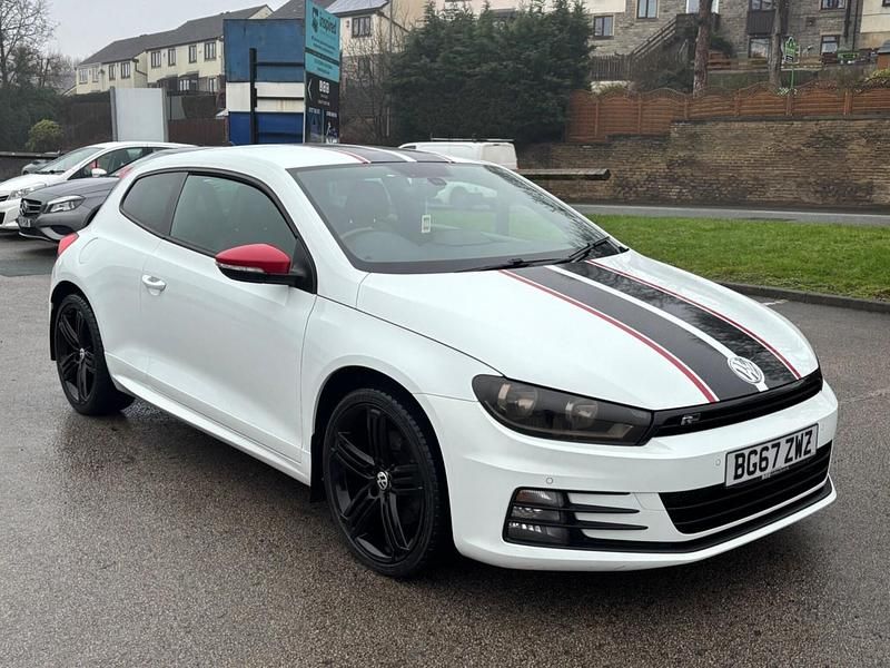 Used VW Scirocco R-line 184 HP (135 kW) 2017 White Coupe