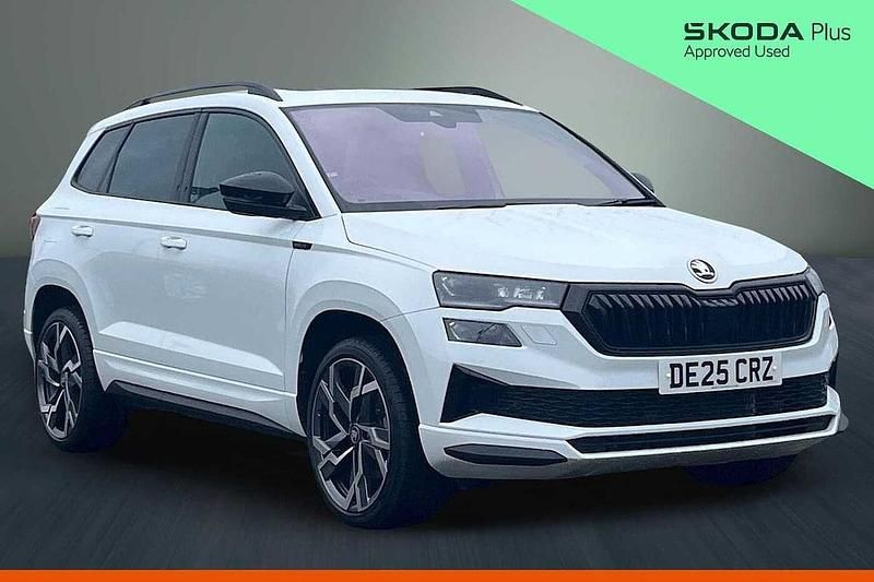 Used Skoda Karoq SportLine 147 HP (108 kW) 2025 White SUV