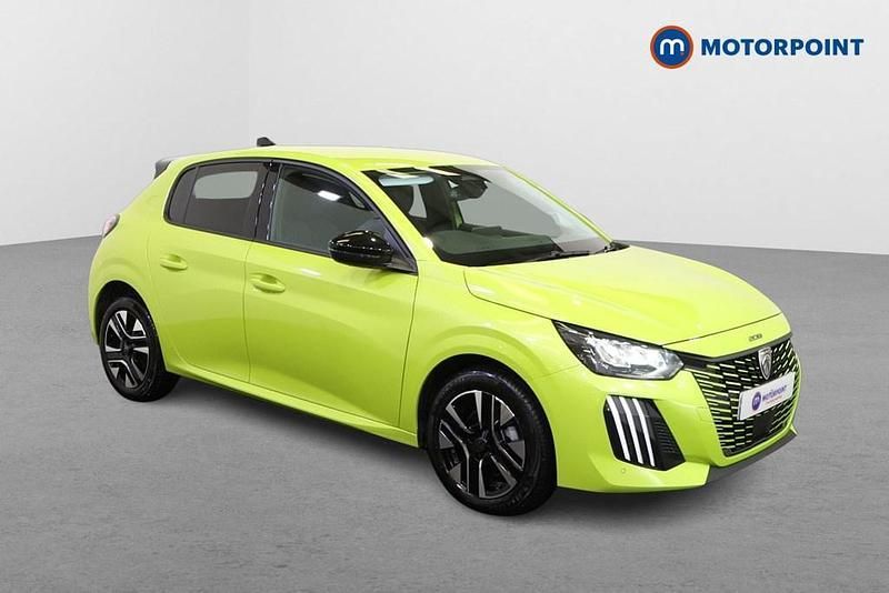 Yellow New 2025 Peugeot 208 Allure Hatchback | £19,499 (Super price) - Image 1/4