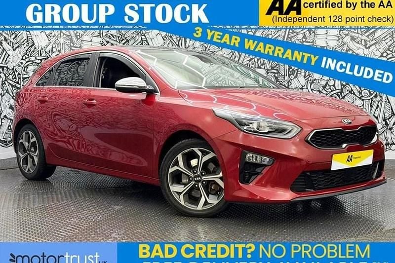 Used Kia Ceed First Edition 138 HP (101 kW) 2018 Red Hatchback