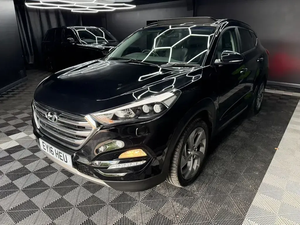 Used Hyundai Tucson Premium SE 177 HP (130 kW) 2016 Black SUV