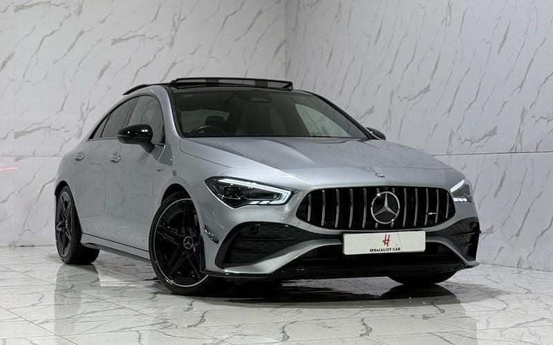 Used 2025 Mercedes CLA35 AMG Premium Plus Sedan | £39,479 (Expensive) - Image 1/4