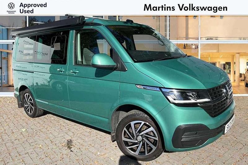 Green Used 2021 VW California Coast Van | £49,995 (Good price) - Image 1/4