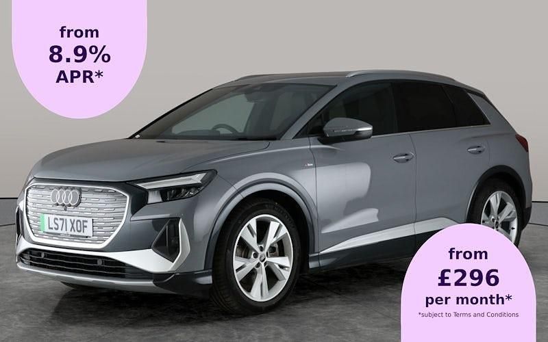 Used 2023 Audi Q4 e-tron S-Line SUV | £19,997 - Image 1/2
