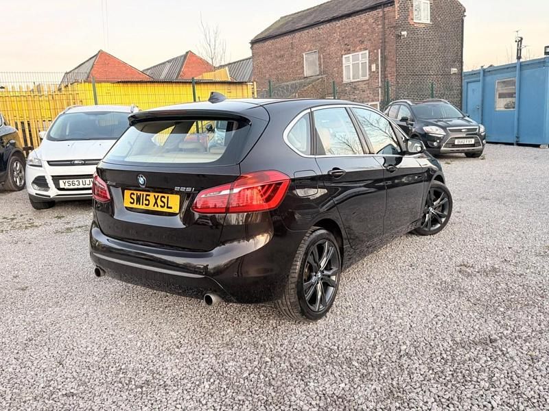 Used BMW 225 Luxury Line 2015 Brown Hatchback