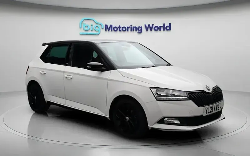 Used Skoda Fabia Monte Carlo 95 HP (69 kW) 2021 White Hatchback