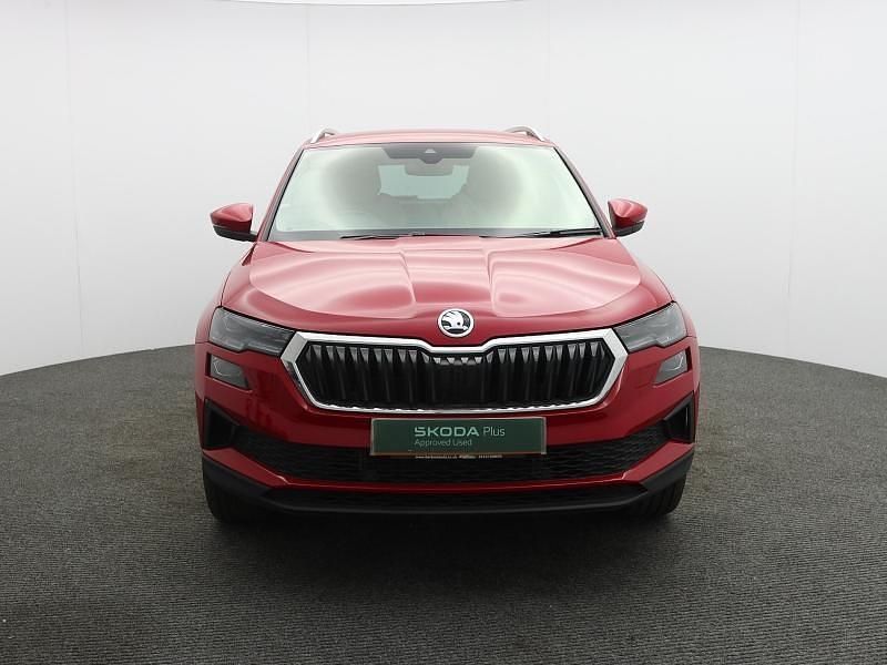 Used Skoda Karoq SE L 150 HP (110 kW) 2022 Red SUV